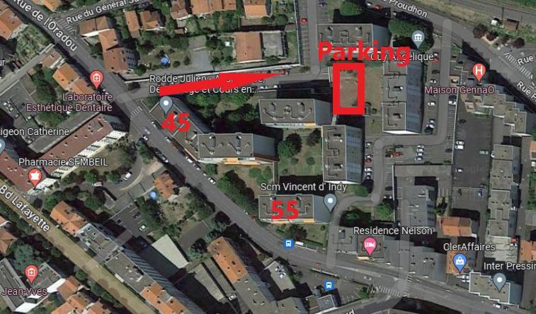 *Cocoon Area* Confort & Parking Клермон-Ферран Экстерьер фото
